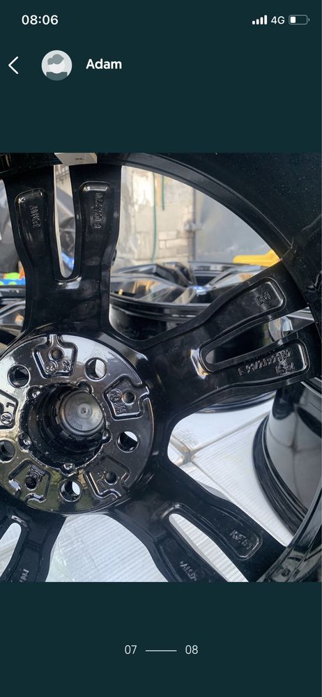 Orginalne felgi Bmw 21 M pakiet do x5 x6 x7