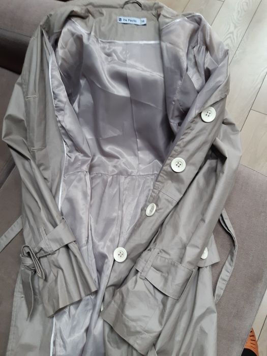 Trencz modny plaszcz De Facto 38