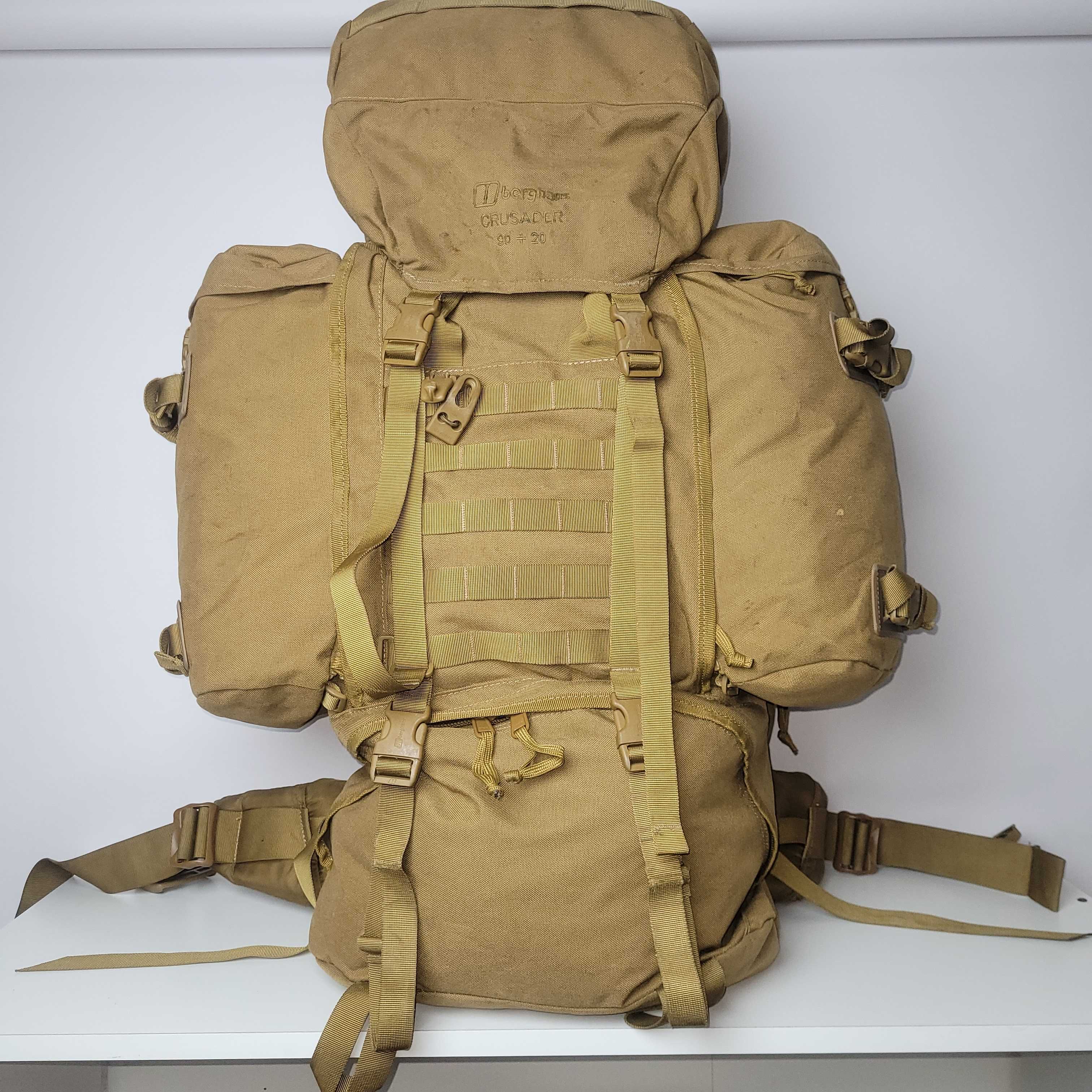 Plecak BERGHAUS CRUSADER 90+20 = 110 Litrów Oryginał COYOTE