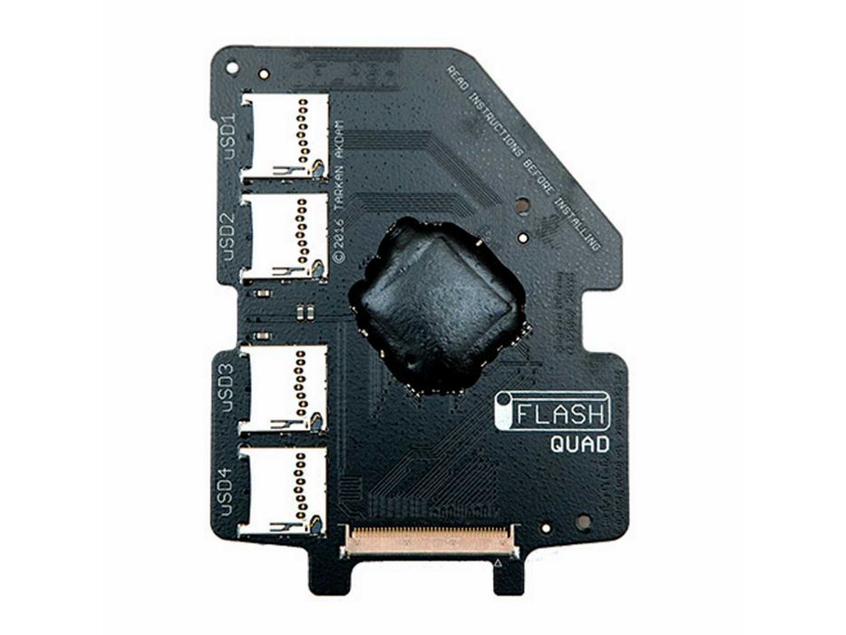 Адаптер MicroSD iFlash Quad 2025 для iPod Classic 3/4/5/5.5/6/7/7.5