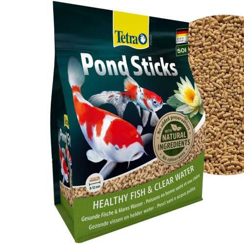 TETRA POND STICKS 50L Pokarm Podstawowy Dla Ryb Stawowych
