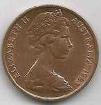 Australia 1 cent 1983 rok