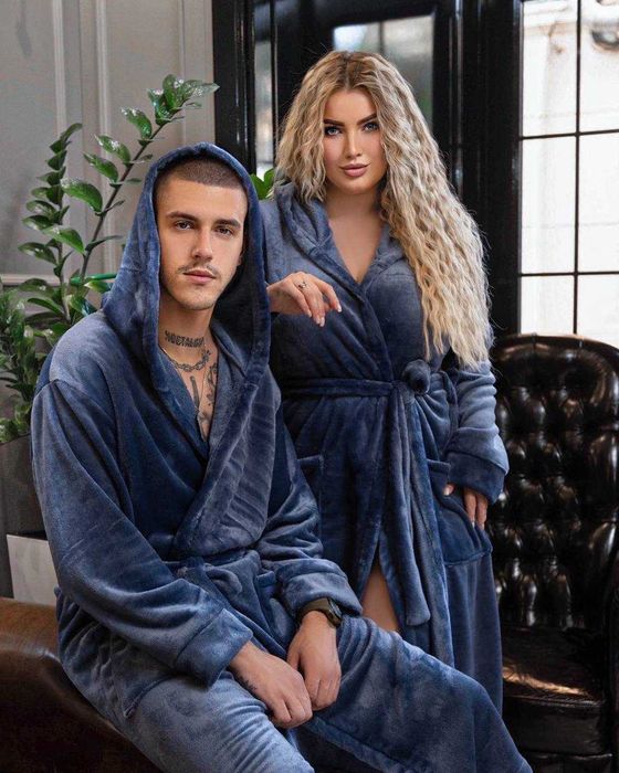 Халат махровий чоловічий /жіночий