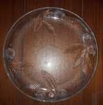 Prato decorativo transparente