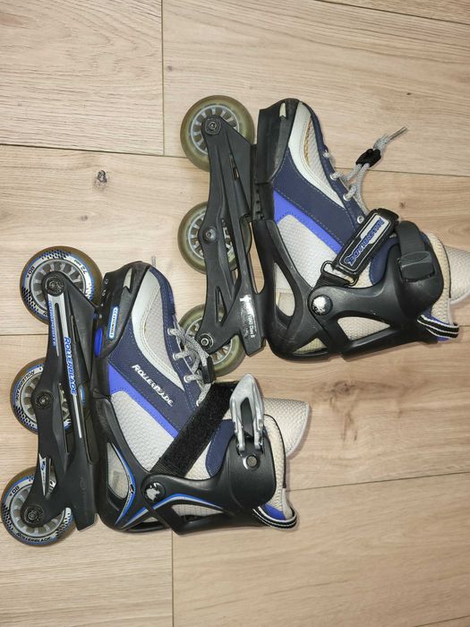 Роліки Rollerblade, шолом  Rollerblade, захист Oxelo дитячі