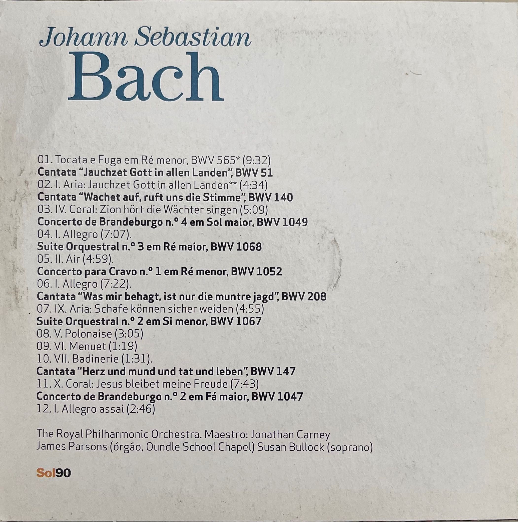 Johann Sebastian Bach | CD