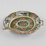 Covilhete / Cinzeiro porcelana da China, decoração Mandarim, séc. XIX