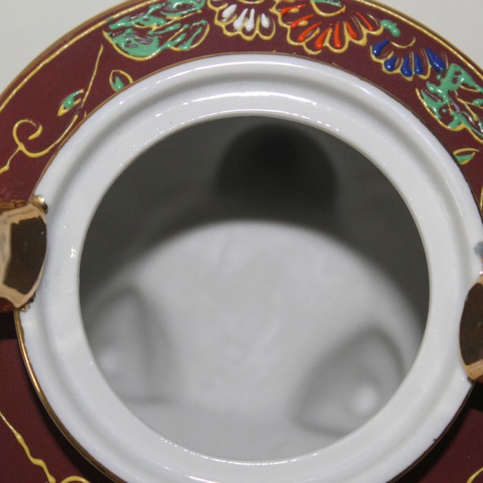 Porcelana Satsuma - Incensário Japonês