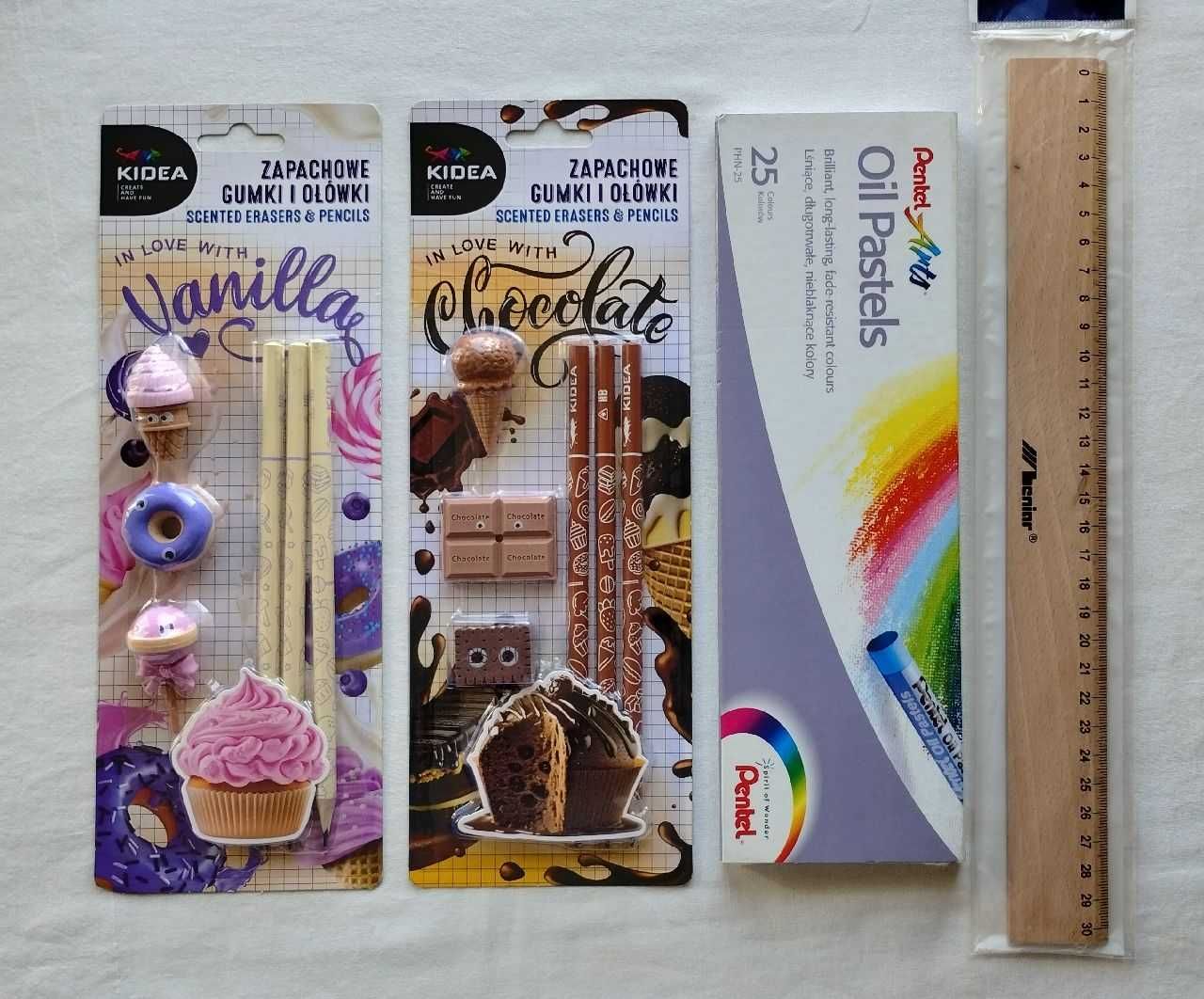 Pastele Pentel 25 sztuk + gratisy
