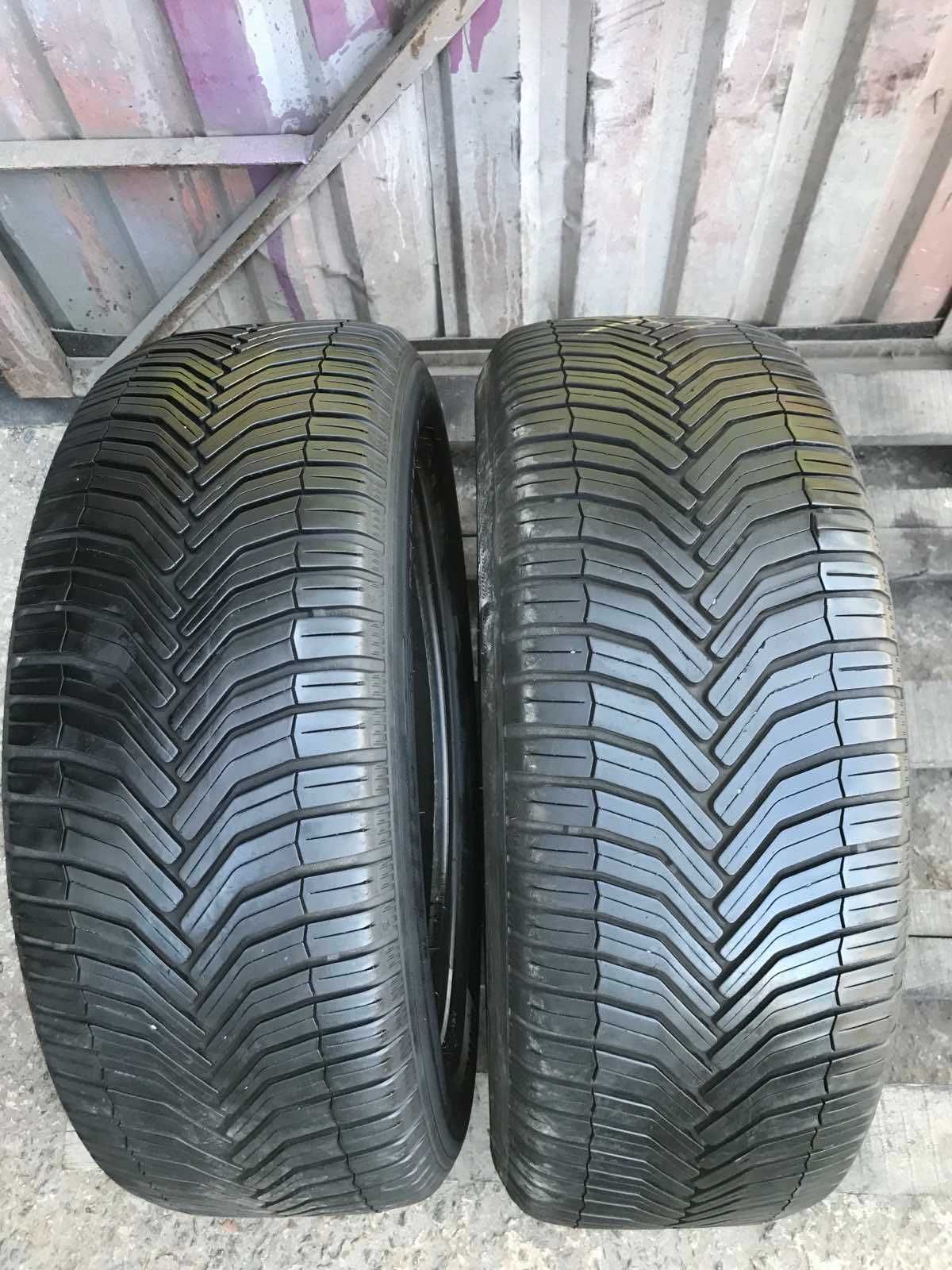 Шини Michelin CrossClimate 225/55R17 Пара Всесезонні Б/у Оригінал