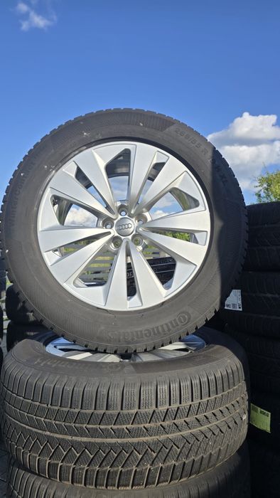 Komplet felg 19 Audi Q7 5x112 ET20 z zimowymi oponami