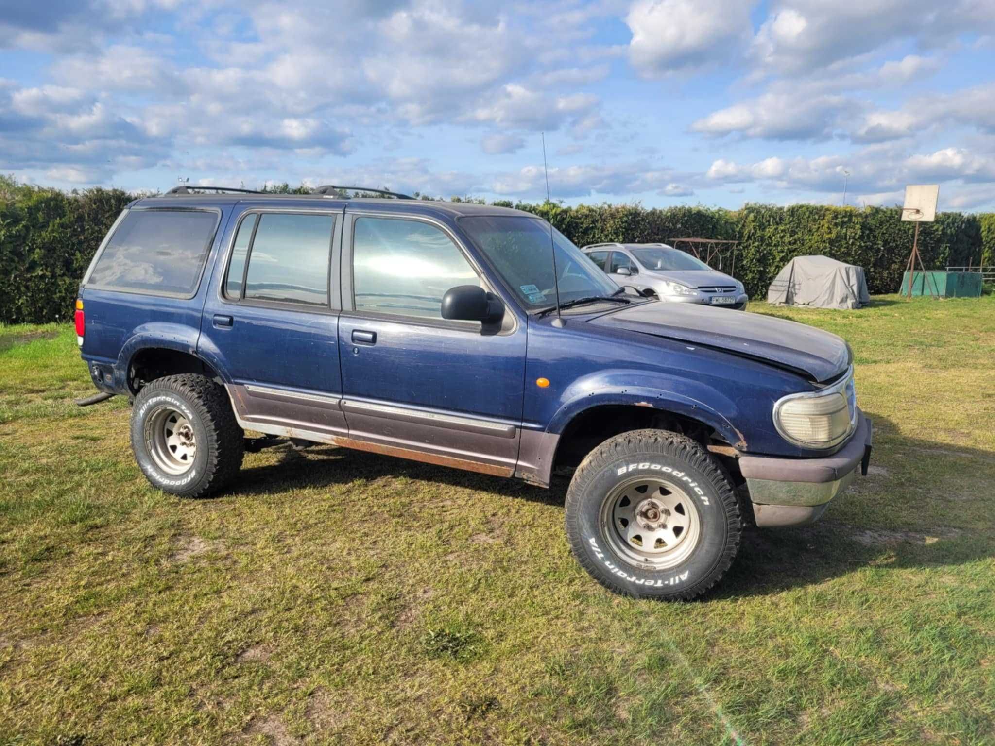 Ford explorer II nieskończony projekt, gas nowa butla.