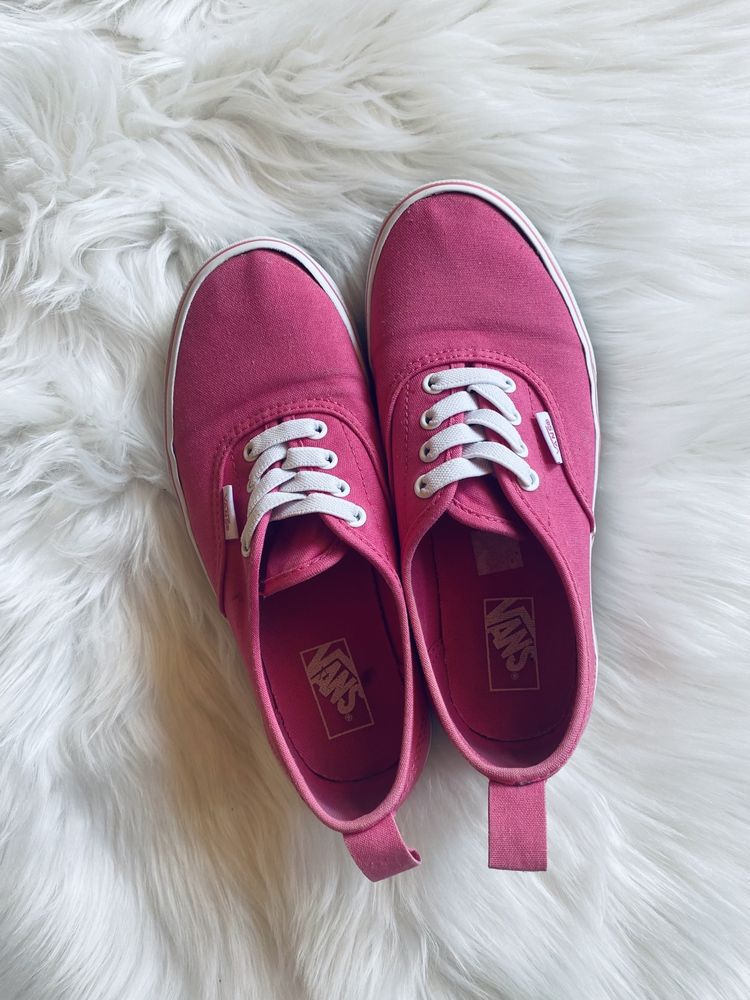 Buty Vans Różowe damskie trampki 22 cm