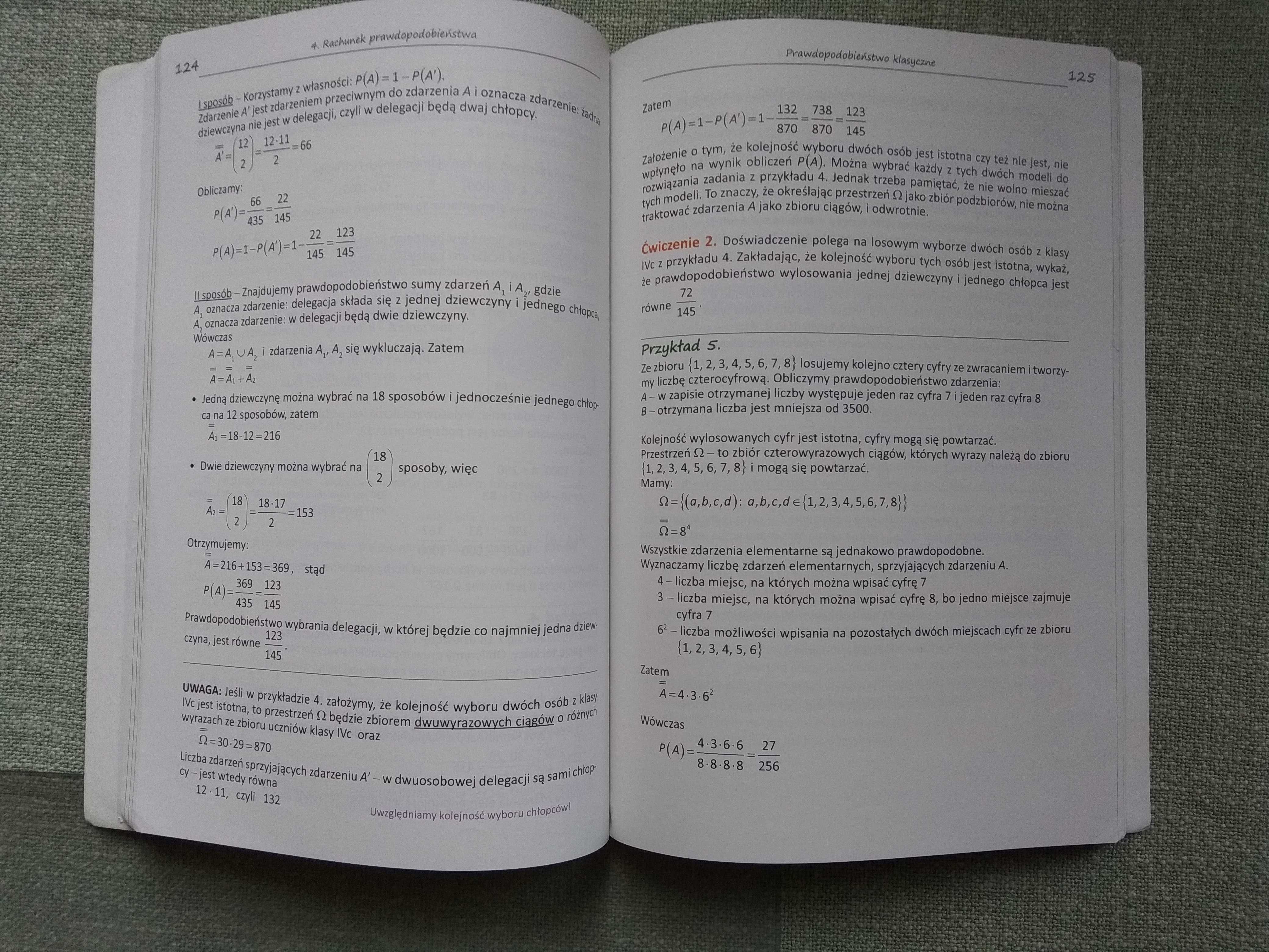 Matematyka Podręcznik 4 zakres podstawowy jak nowy + e-kod