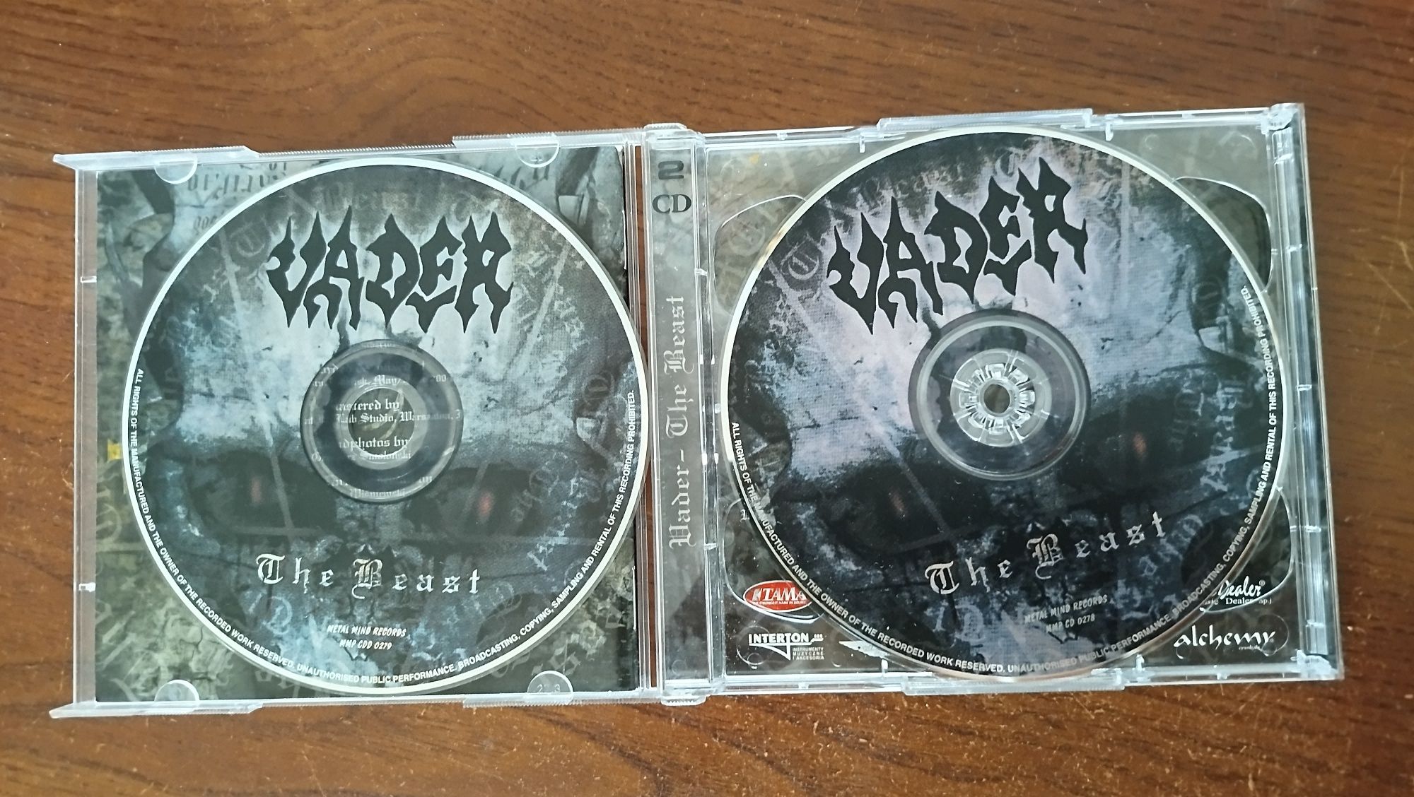 Vader - the beast, 2CD