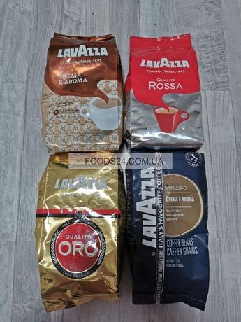 Кава Lavazza 1кг в асортименті