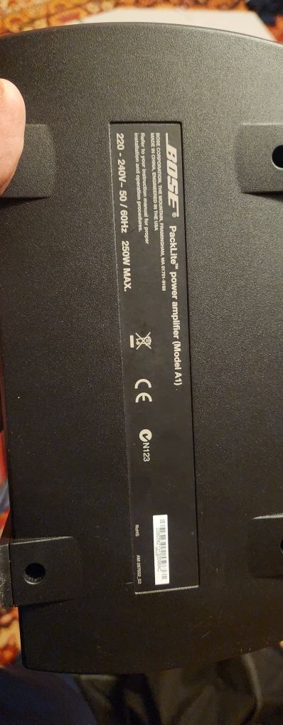 BOSE 4x BAS B1 + wzmacniacz BOSE  pack lite A1 + okablowanie