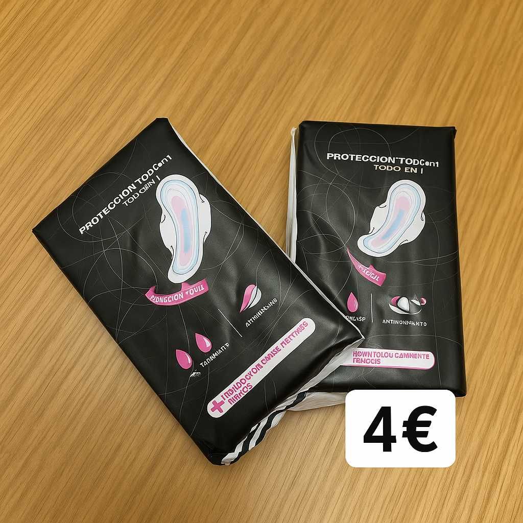 Tampões Tampax Compak Super 32*5 + 2 Pacotes de Absorventes