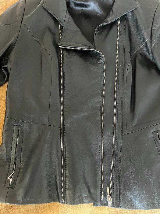 Ramoneska- kurka skórzana damska, rozmiar 40