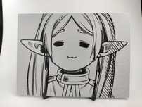 Frieren Manga Anime Obraz 3D Druk3D na zamówienie