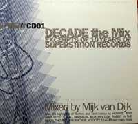 Mijk Van Dijk - Decade - The Mix (CD, 2003)