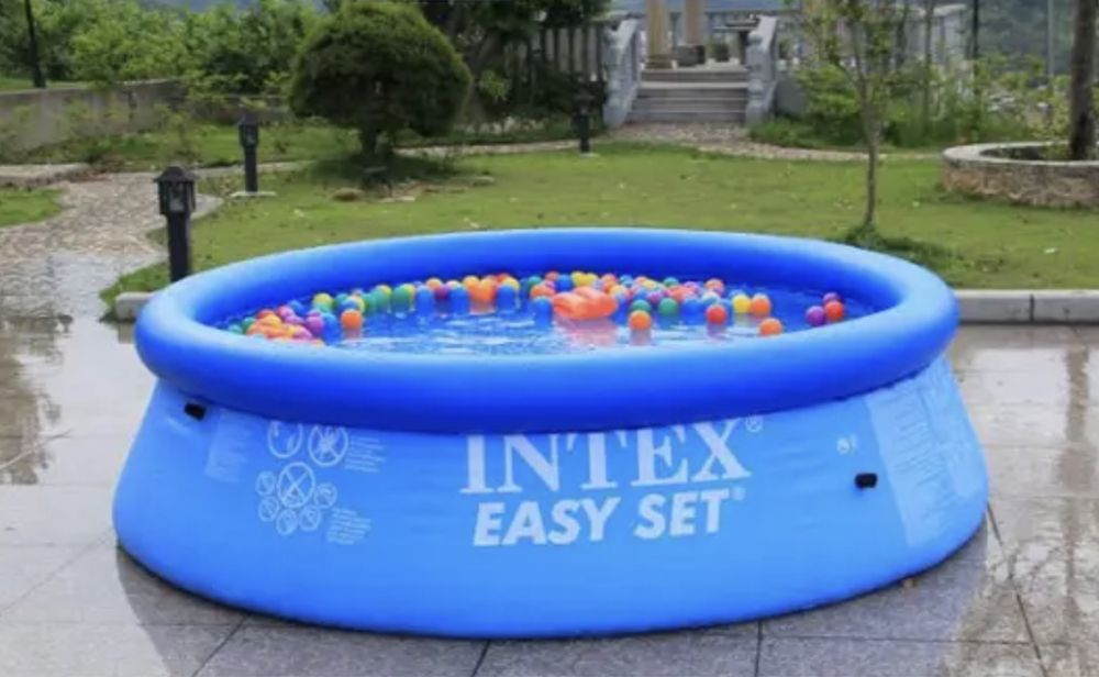 Оригинал! Надувной бассейн Intex! Наливной! Надувний басейн