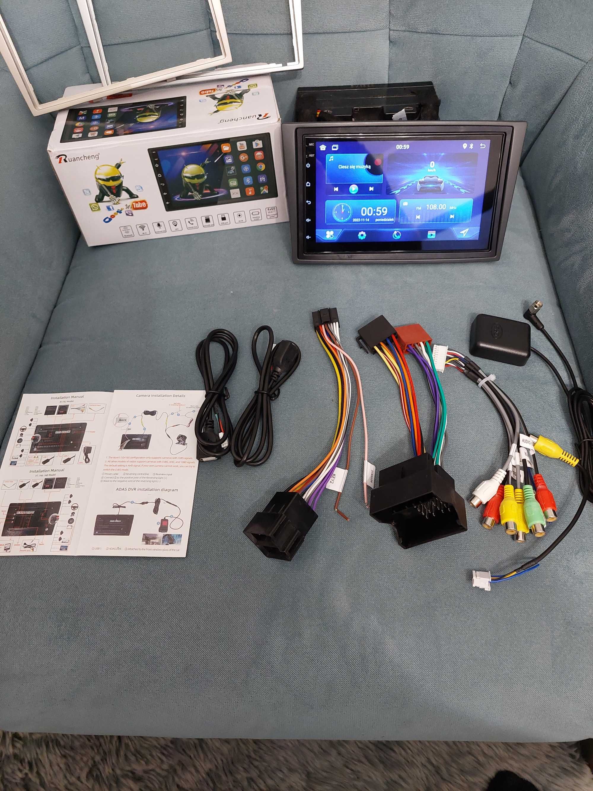 Radio 2din Android 12 GPS  WiFi Ople Vectra Zafira Astra Signum
