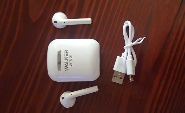 Навушники Bluetooth WALKER WTS-21 white ( білі )