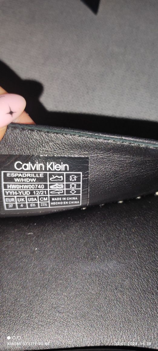 Espadrille Calvin Klein