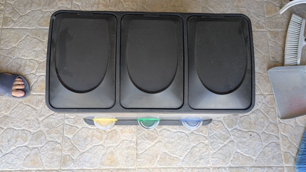 Lixo doméstico reciclagem