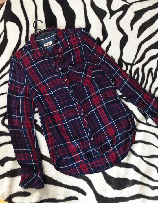 Koszuka w kratę Tommy Hilfiger S