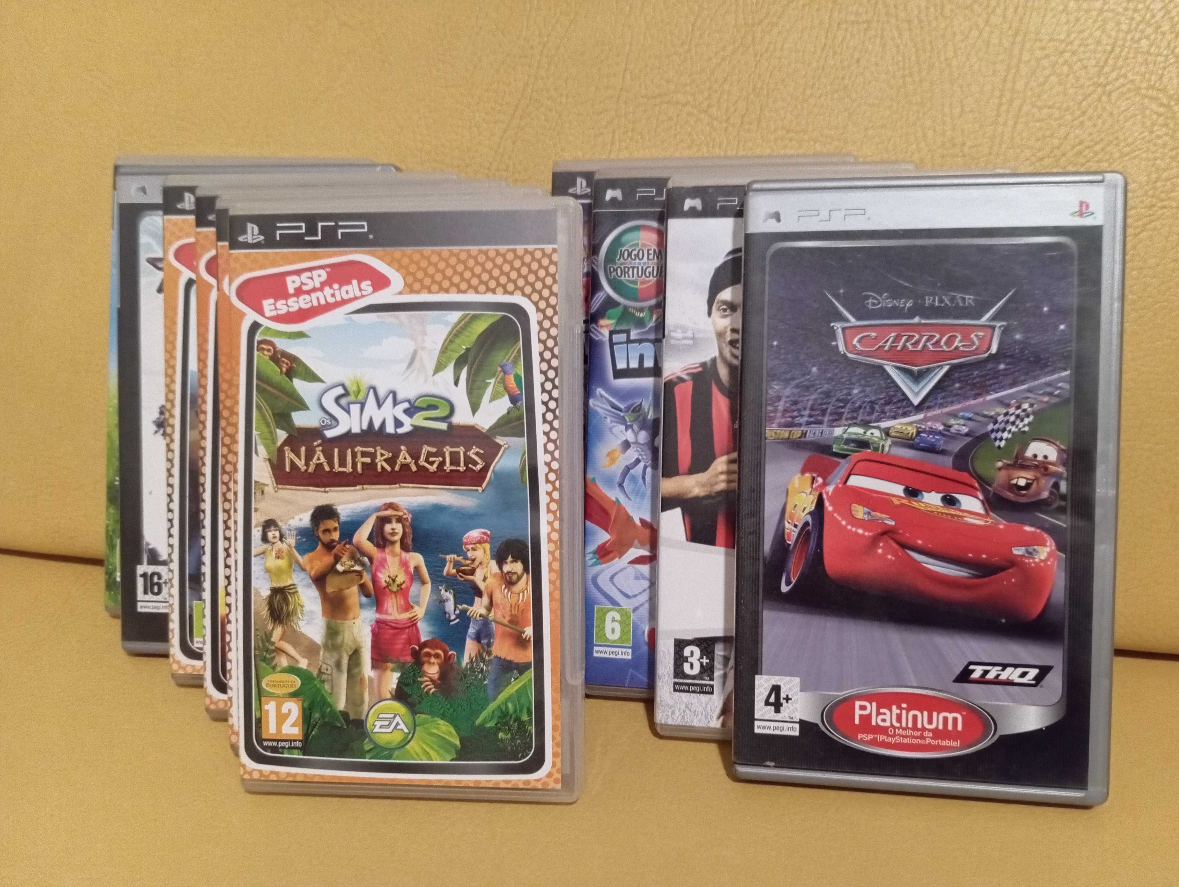 Vários jogos para PSP