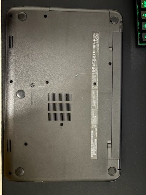 Laptop hp szary 1