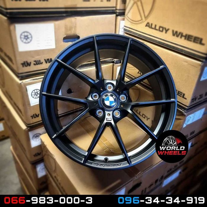 Диски R20 5x112 BMW G07 G06 G30 G11 G20 G05 898M стиль Черные