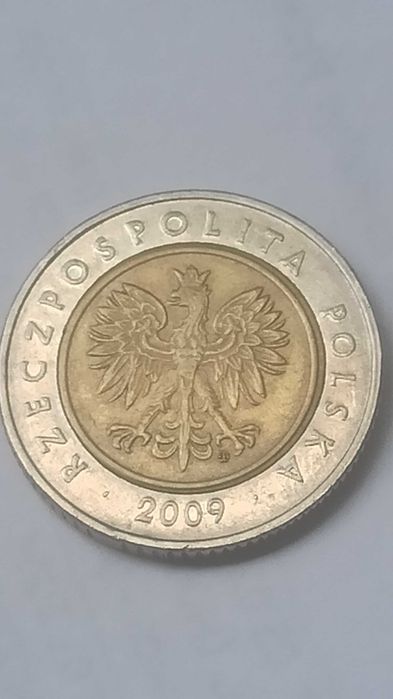 Destrukt monety 5zł