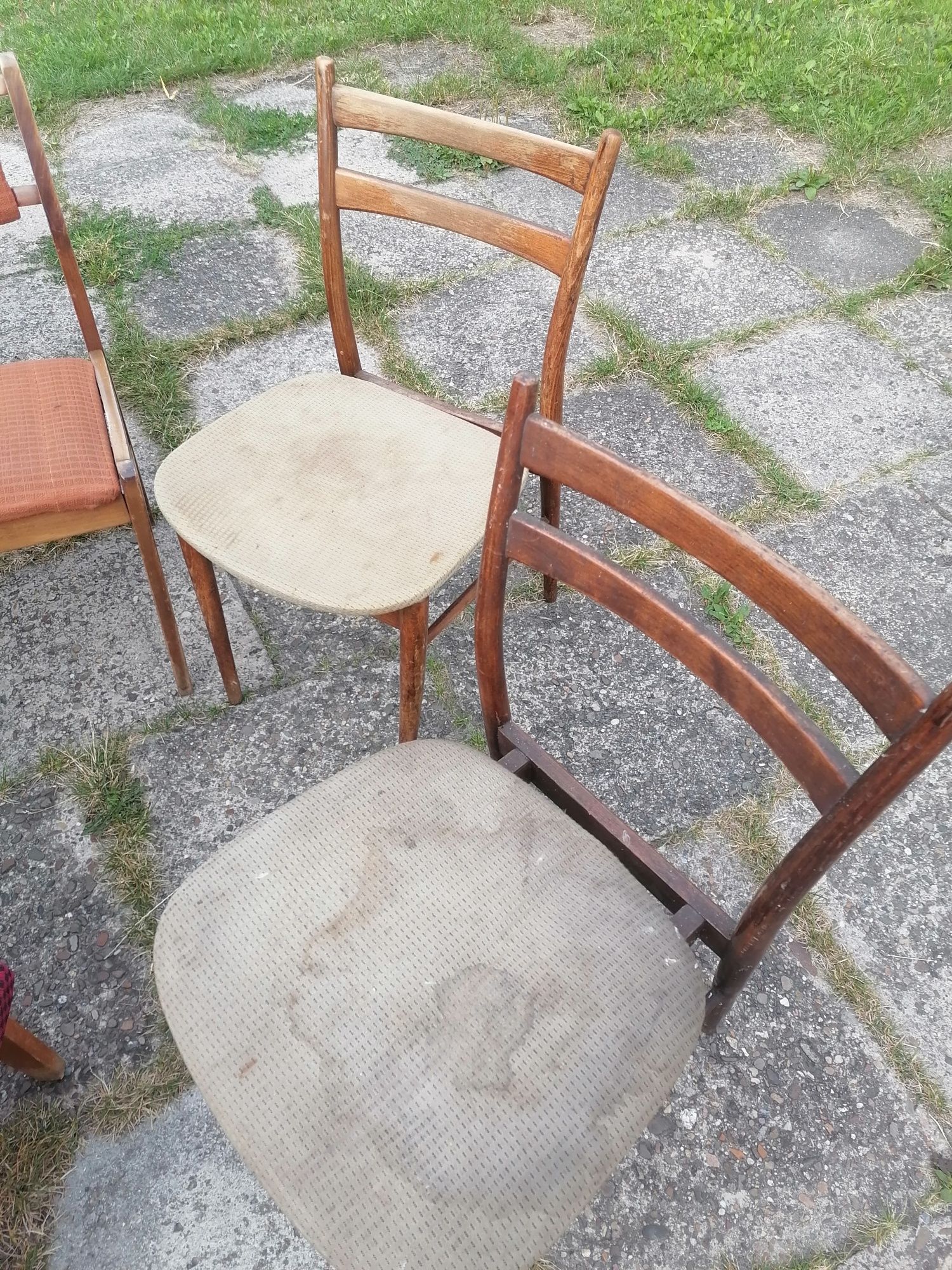 krzeslo  krzesla  epoka  prl   sztuk 4