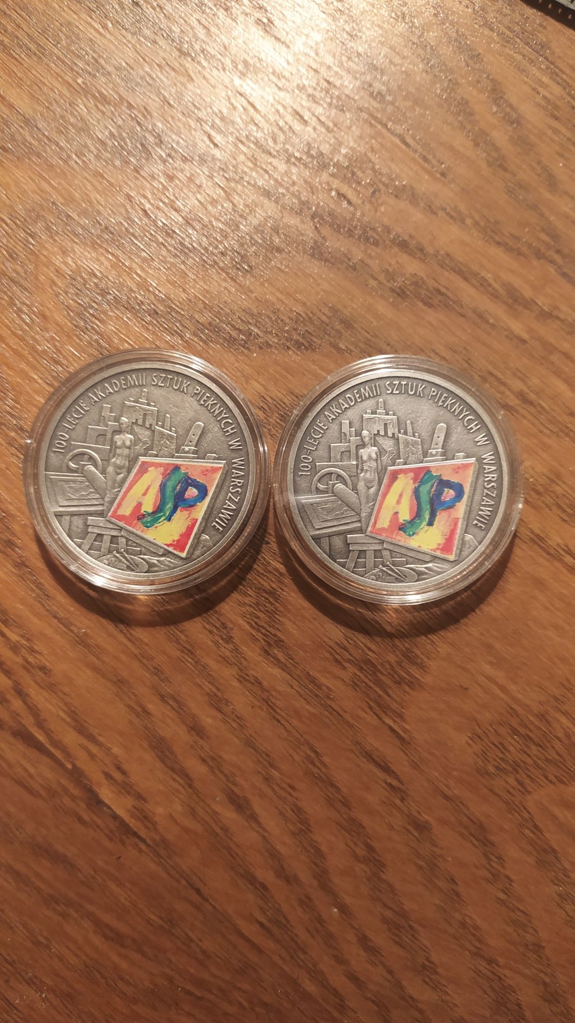 10 zł ASP monety srebrne. - 2 szt