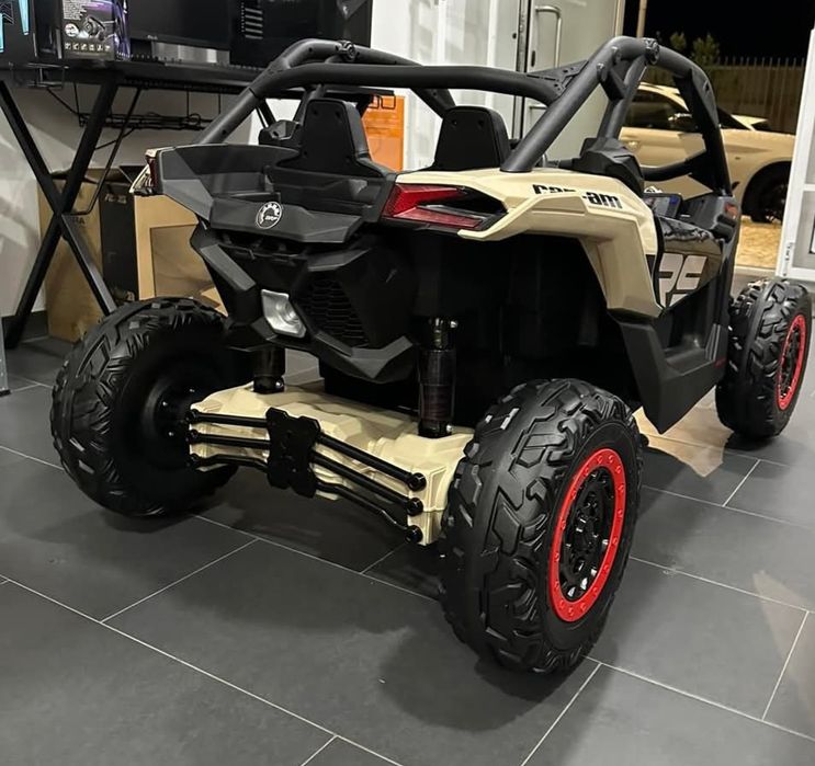 Can am x3 elétrico crianca 4 motores 24v original