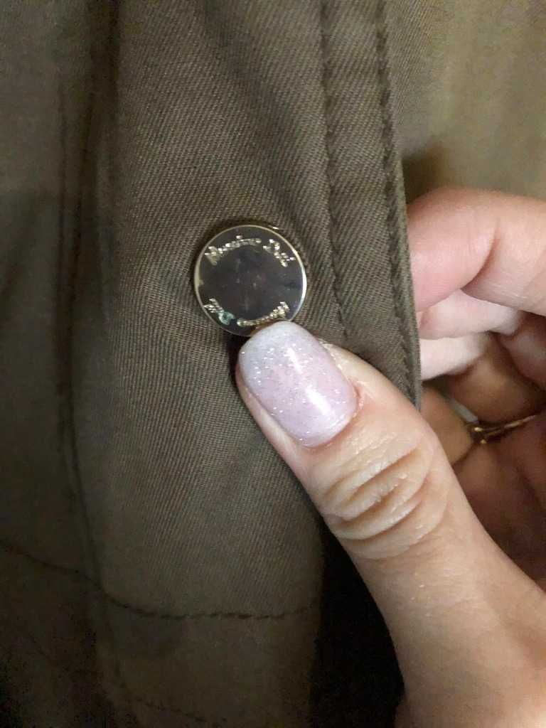 Massimo Dutti parka kurtka kaptur miś S porządna