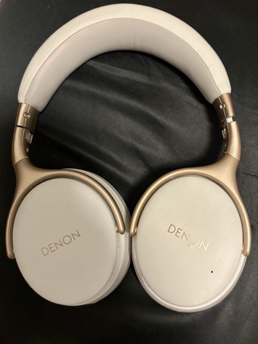 Sluchawki Denon AH-GC25W - bezprzewodowe, aptX HD, 30h BIAŁE