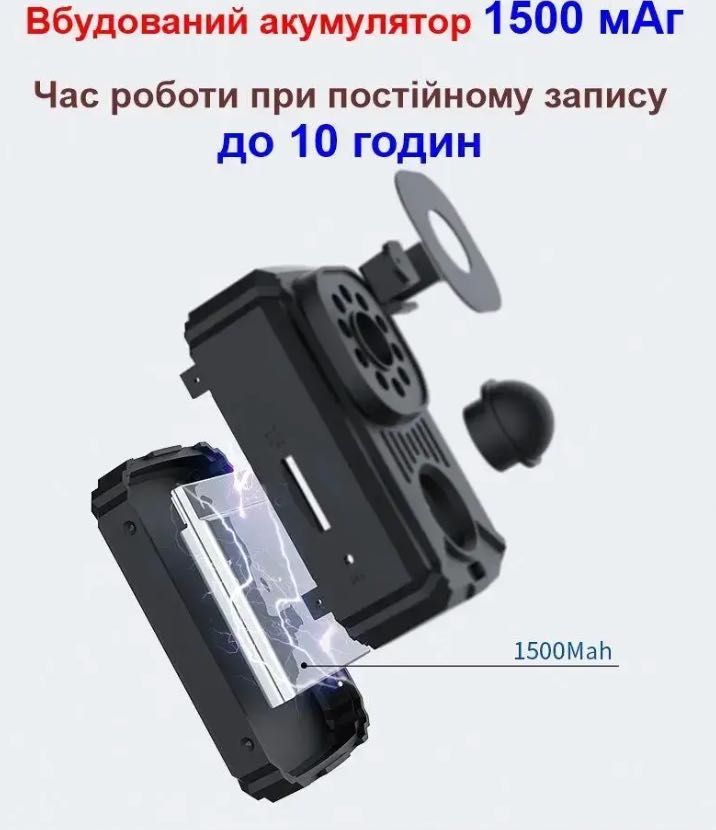 Мінікамера з датчиком руху Nectronix MD31, Full HD, SD до 128 ГБ