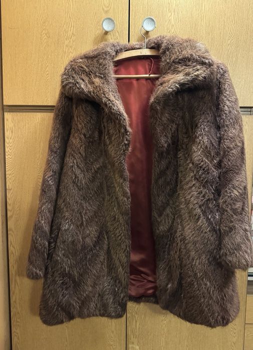 Kurtka Futro Naturalne PRL Niemieckie