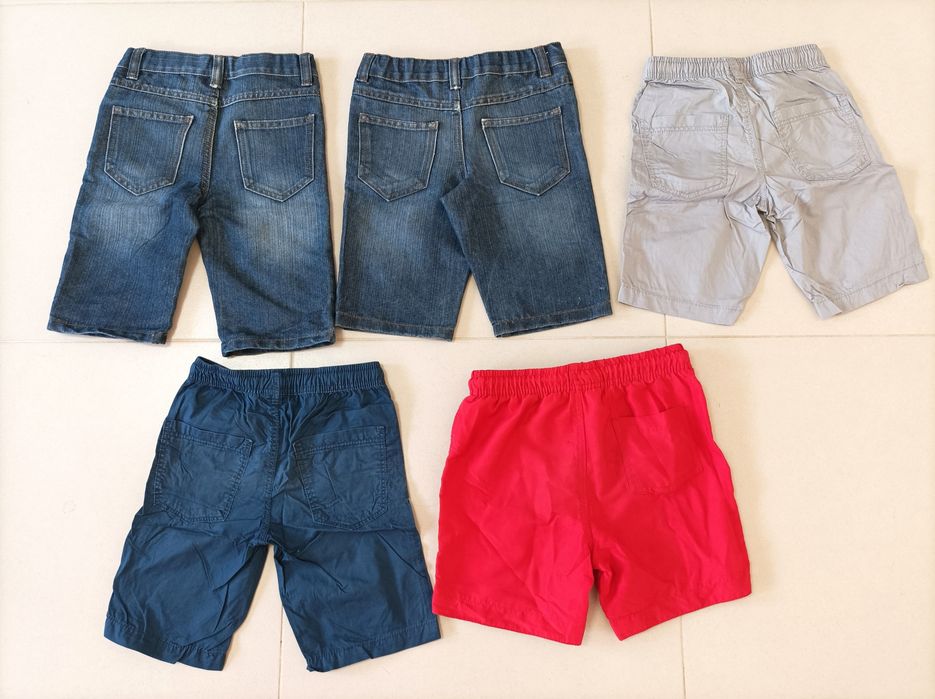 Lote de 5 Calções para Rapaz (5-6 anos)