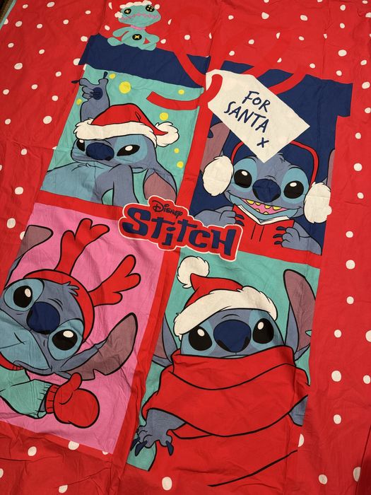 Podcielowe posciel Disney swieta stich 160/200