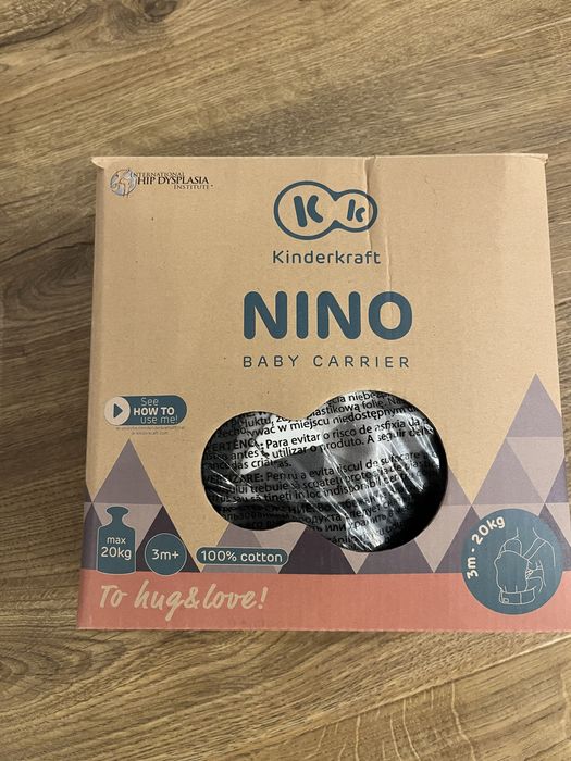 Kinderkraft nino - nosidełko nowe