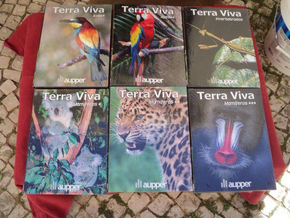 Terra Viva (Colecção composta por 10 Livros ) Com DVD