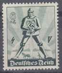 Selos Alemanha Nazi 1939/45- Suástica Cavaleiro SS NOVO