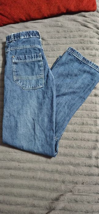 Spodnie jeans 164