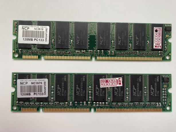 Продам оперативную память NCP SDRAM 128Mb