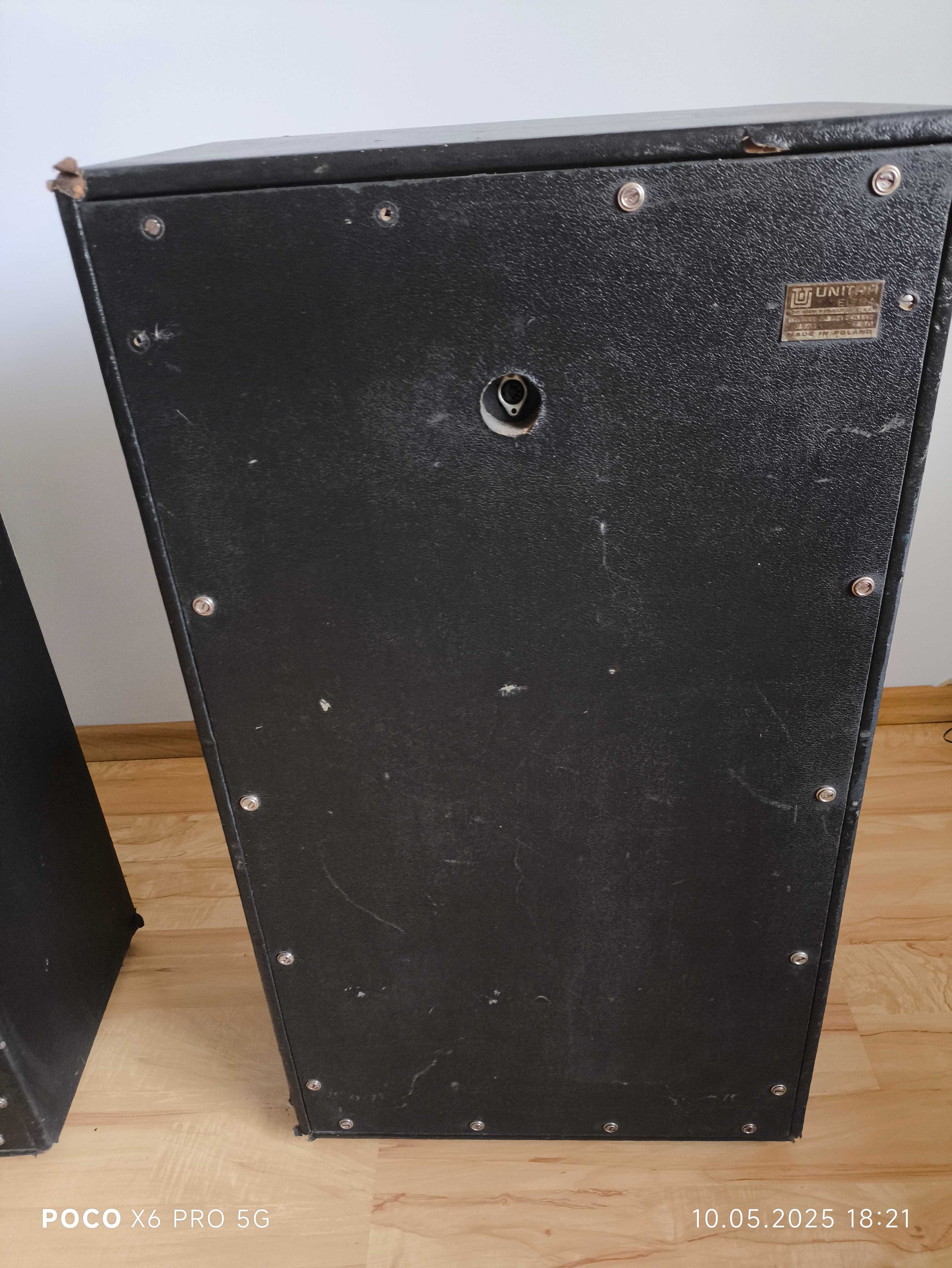 Sprzedam wzmacniacz gitarowy  CONTRA 60 UNITRA z zestawem kolumn